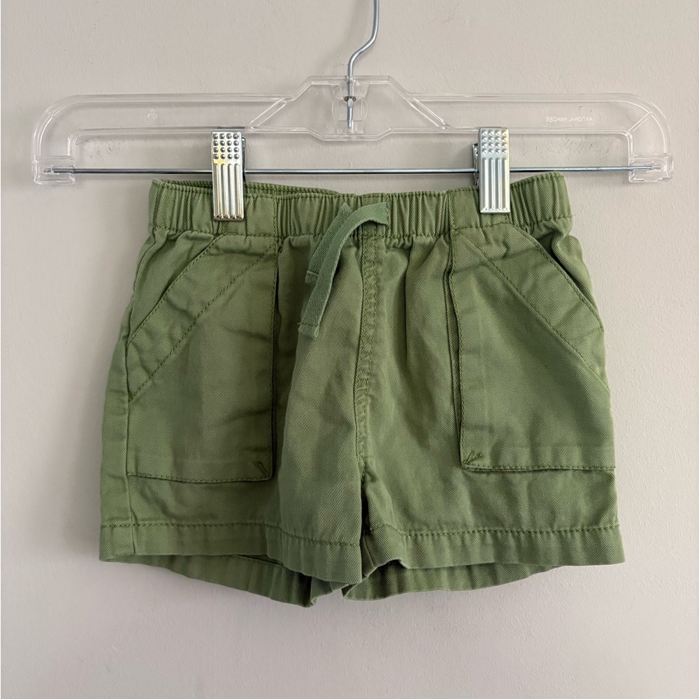 EUC Tea Collection Green Shorts, sz 4